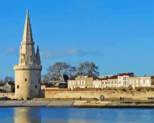 Lantern Tower La Rochelle Paint By Numbers