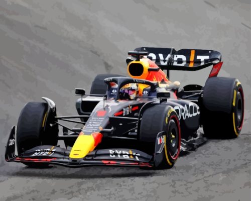 Red Bull Formula1 Paint By Numbers