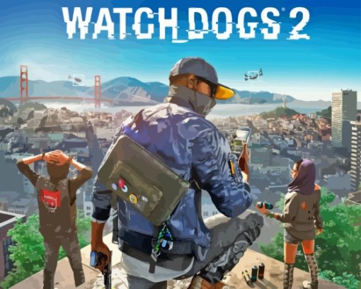 Watch Dogs Paint By Numbers