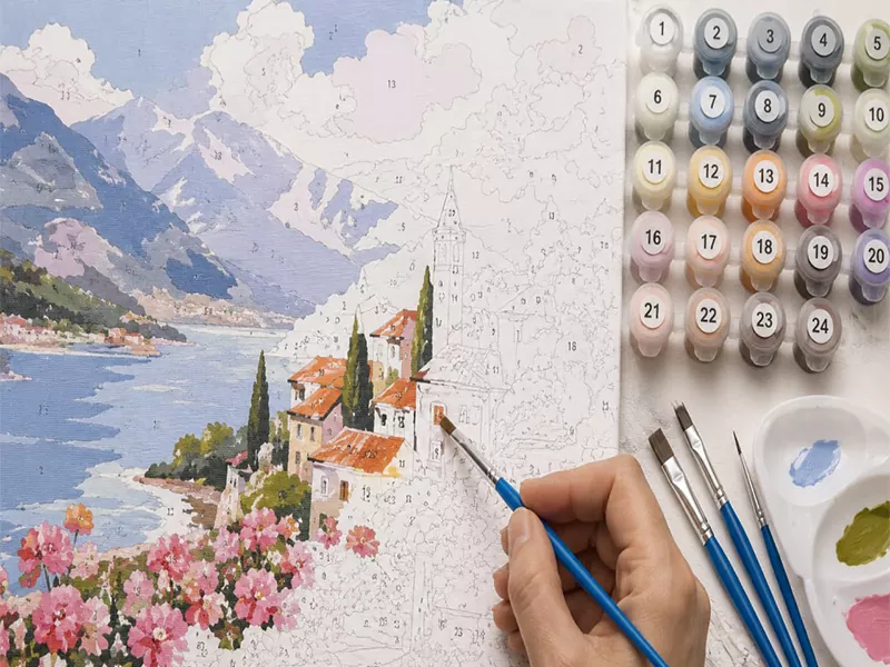 What paint by numbers is