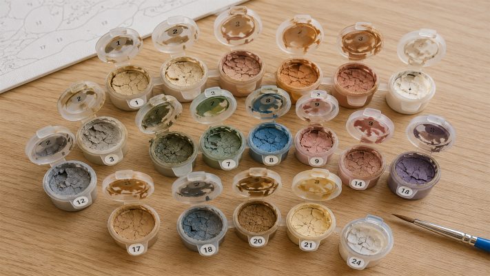 How to Fix Dried Paint by Numbers Pots
