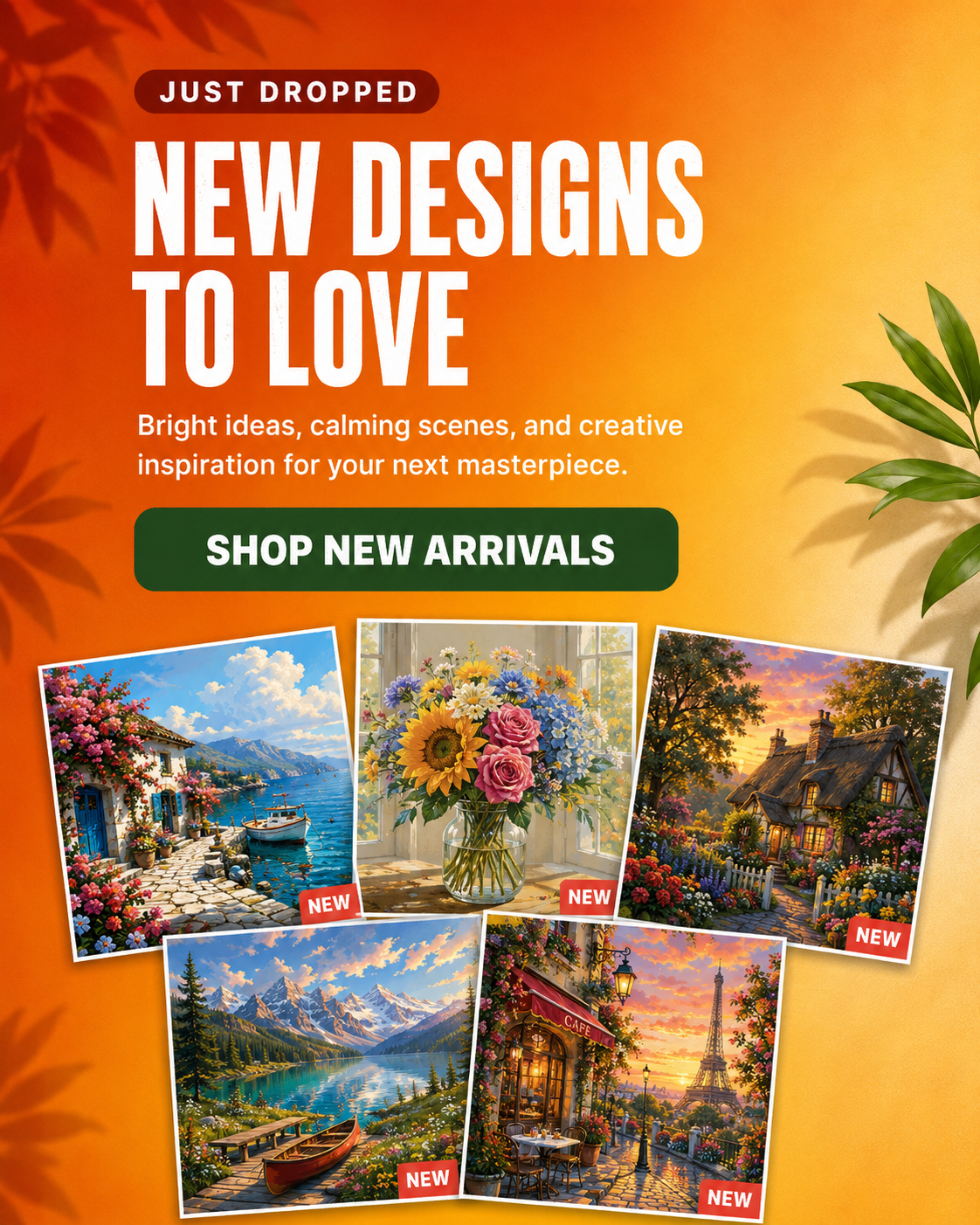 New paint by numbers designs to love